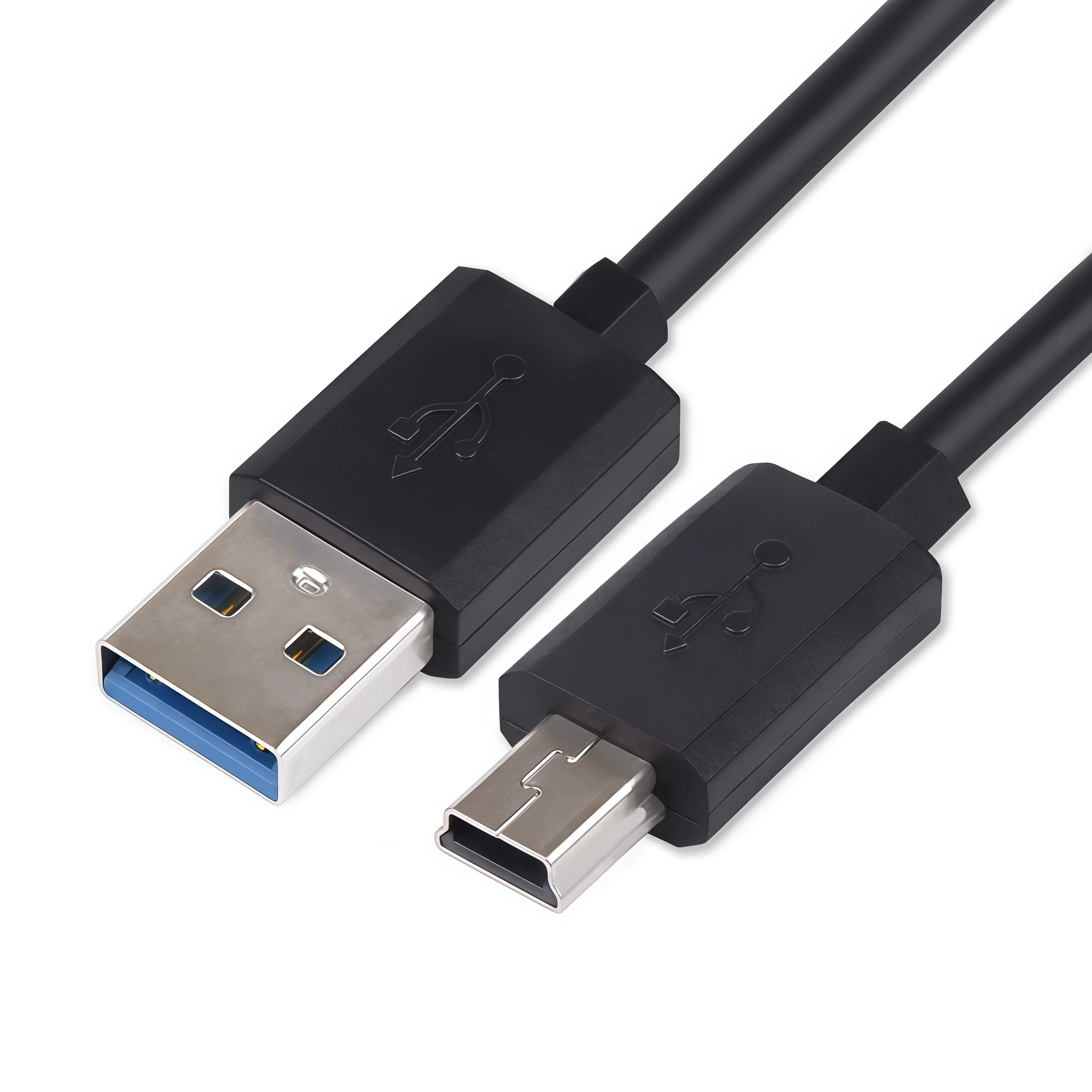 Mini USB 2.0 Cable 5Pin Mini USB to USB Fast Data Charger Cables for MP3 MP4 Player Car DVR GPS Digital Camera HD Smart TV1/ 1m