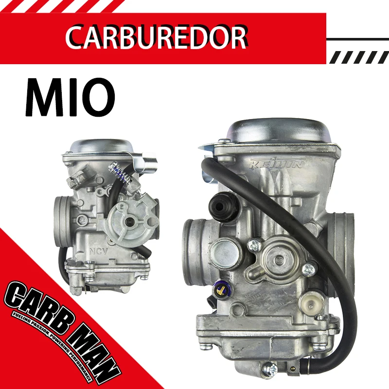 MIO Motorcycle Carburetor For Yamaha Mio Egos 110-125CCFINO115 MX125 Finovespa Vespa Dirt Bike Engine Carb