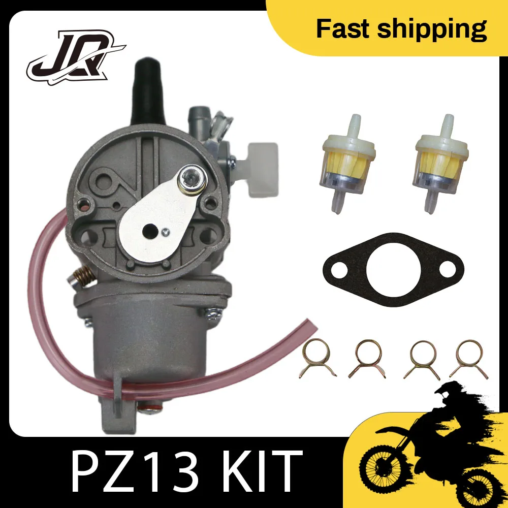 PZ13 13MM for 47cc 49cc 2 Stroke MTA1 MTA2 Mini Kids Pit Pocket Quad Dirt Bike ATV Racing Super Bike Parts-Upgraded Zinc Alloy