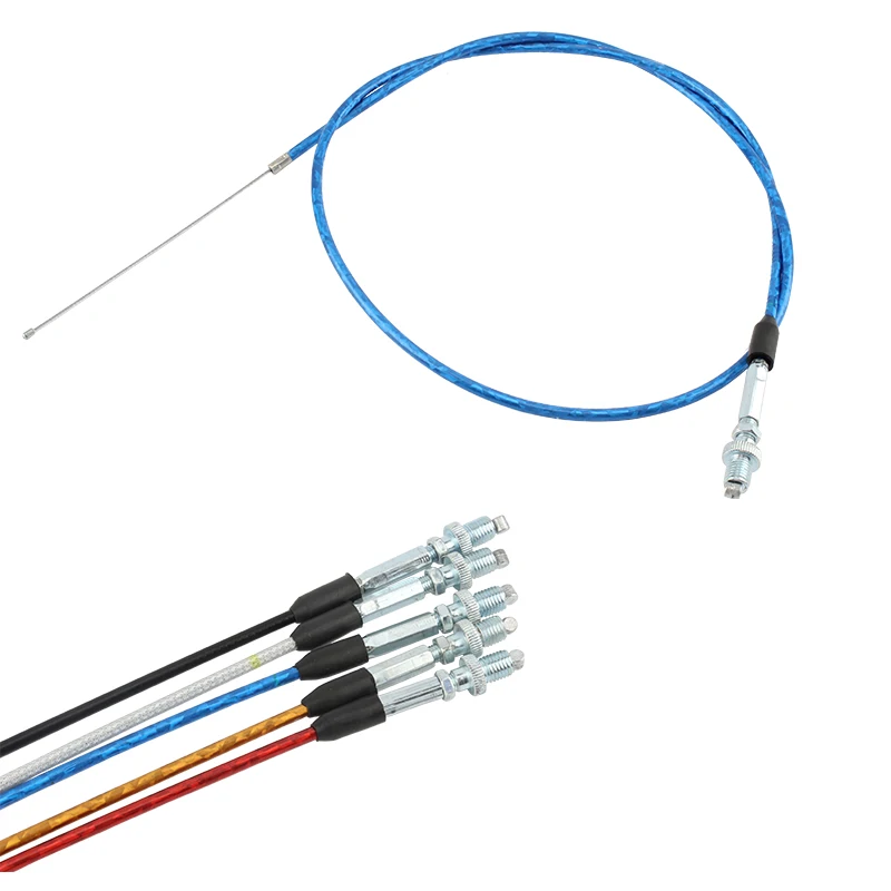 Motorcycle Throttle Cable 1190MM LING QI  For Dirt Pit Bike Motocross XR50 CRF50 CRF70 KLX 110 125 SSR TTR Horizontal Engine
