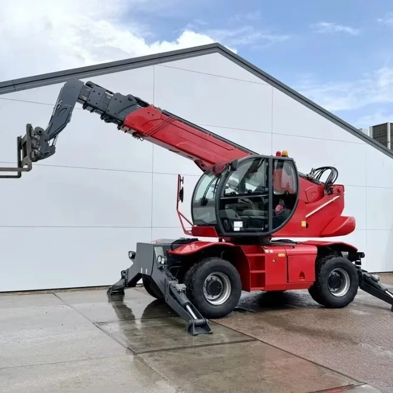 Customized AA001 Multi-Function Telescopic Handler Loader Construction Agriculture Heavy Duty 4x4 Diesel Forklift Attachment 75m