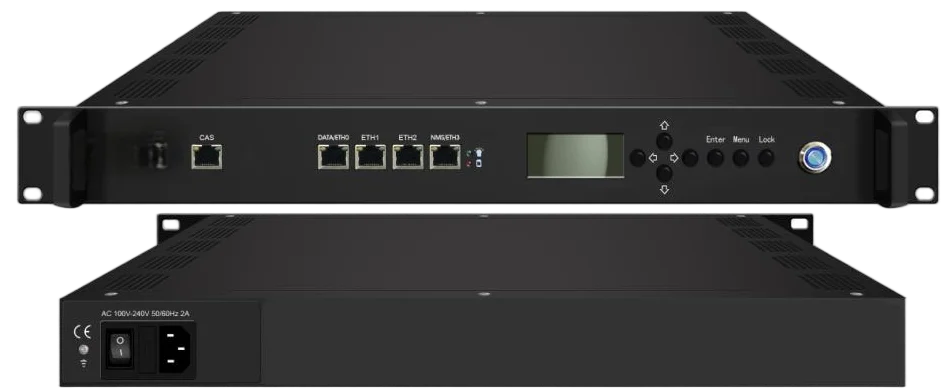 KUNUOMAGIC NEP100-A2 Multi-Channel Audio Transcoder Metal Construction 1000M Data Port (1000M) IP Input IP Streams