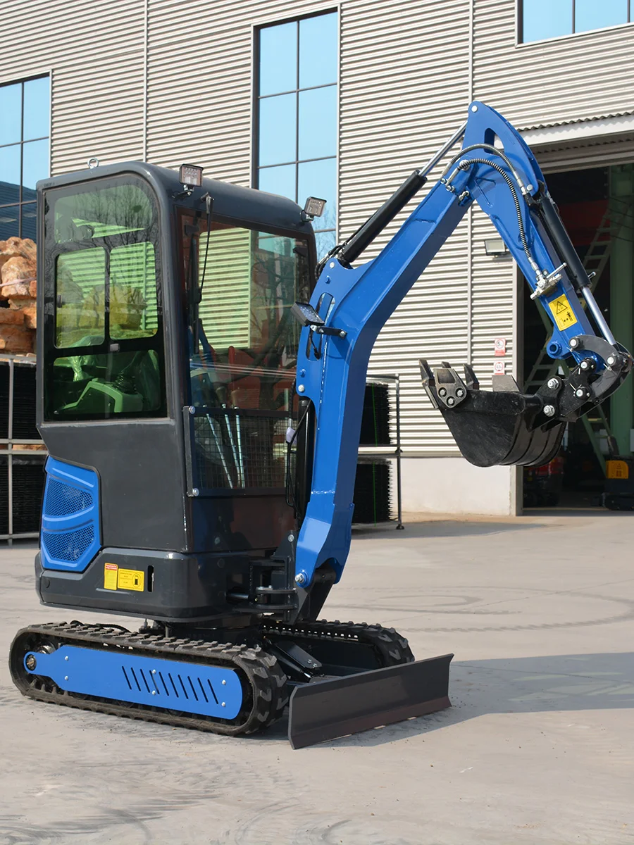 Multi-Functional 1.8ton Mini Crawler Excavator - High Quality for Farm Compost Pit Digging and Construction Site Clearing