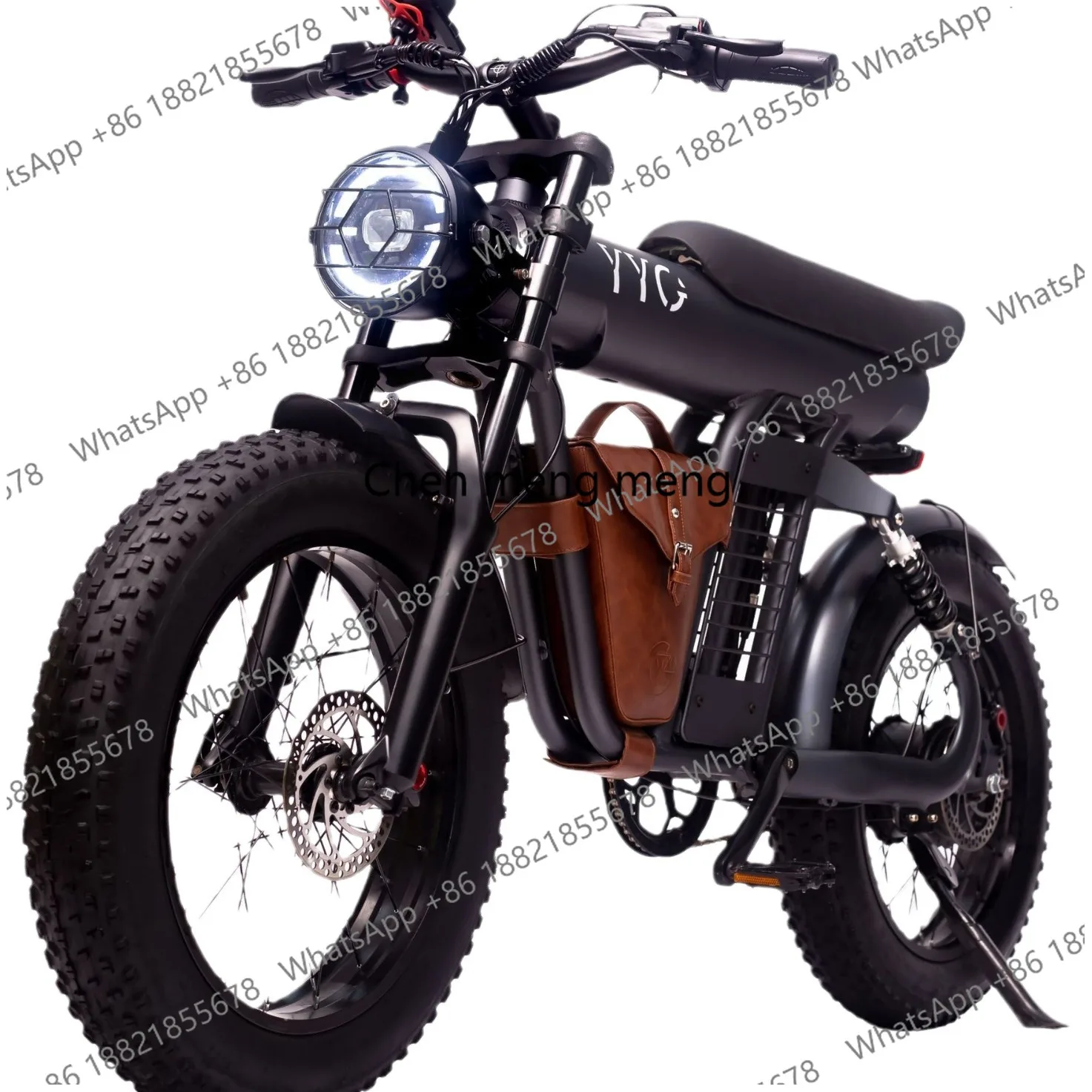 Electric Bicycle Beach Snowmobile High-Power Two-Wheel Motorcycle Off-Road Overseas