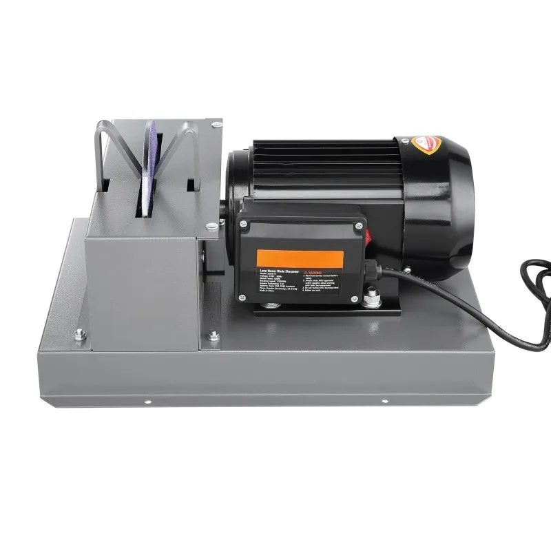 Household Lawn Mower Blade Sharpener Ceramic Sandpaper Grinder Simple Operation Manual Polishing Grinding Tool Equipment