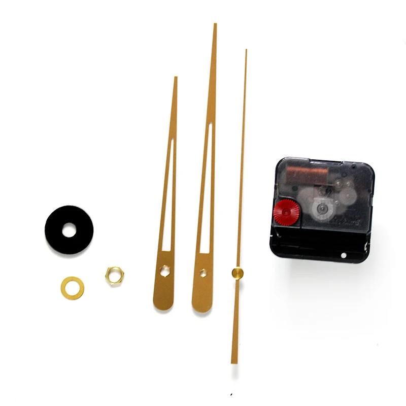 12888 Young Town Screw In Type 6mm Screw Length Sweep Plastic Movement With 2496#Gold Hands Clock Accessory Quartz DIY Kits