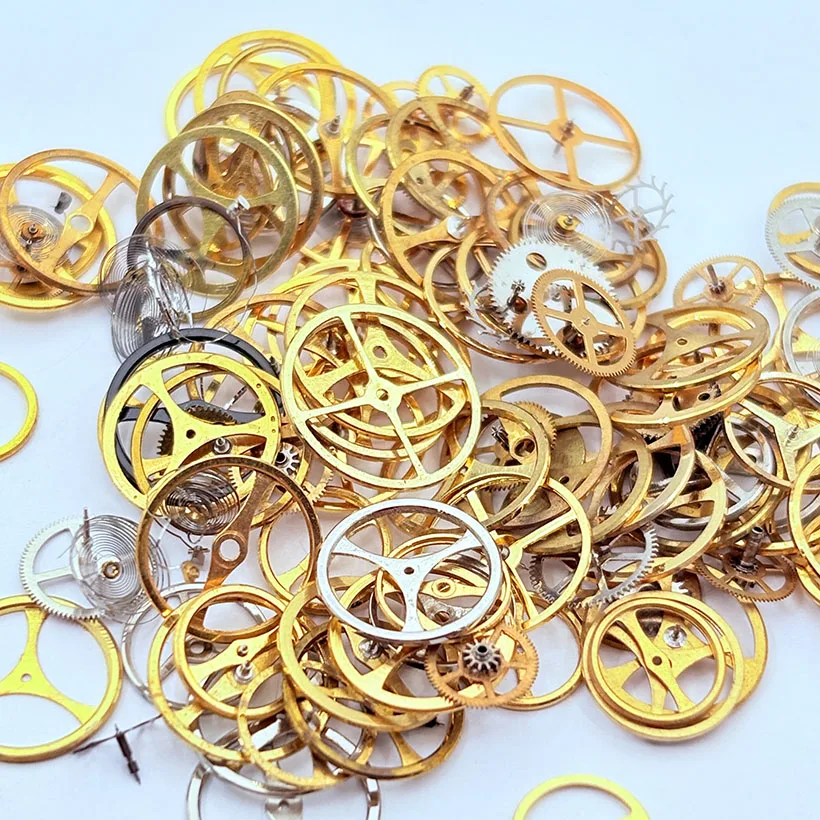 Mechanical Watches, Miscellaneous Gears, Steampunk Wheel Parts, Insect Dropper Glue DIY, Various Sizes, Randomly Shipped
