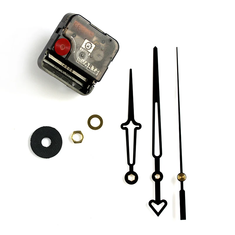 Young Town Wall Clock Mechanism With 10 Hands Silent Plastic Movement DIY Clock Accessory Kits Sweep Quartz Movement 12888