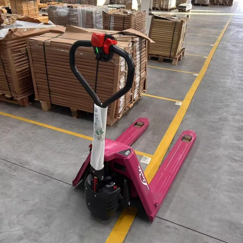 Electric Pallet Truck 1 5 Ton Hydraulic Lift Forklift for Warehouse Loading Tool Equipment Set Home Use High Power