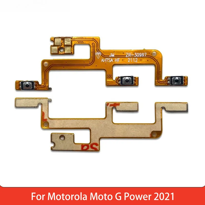 Power Volume button Flex Cable for Motorola Moto G Power 2021 Replace Spare Parts