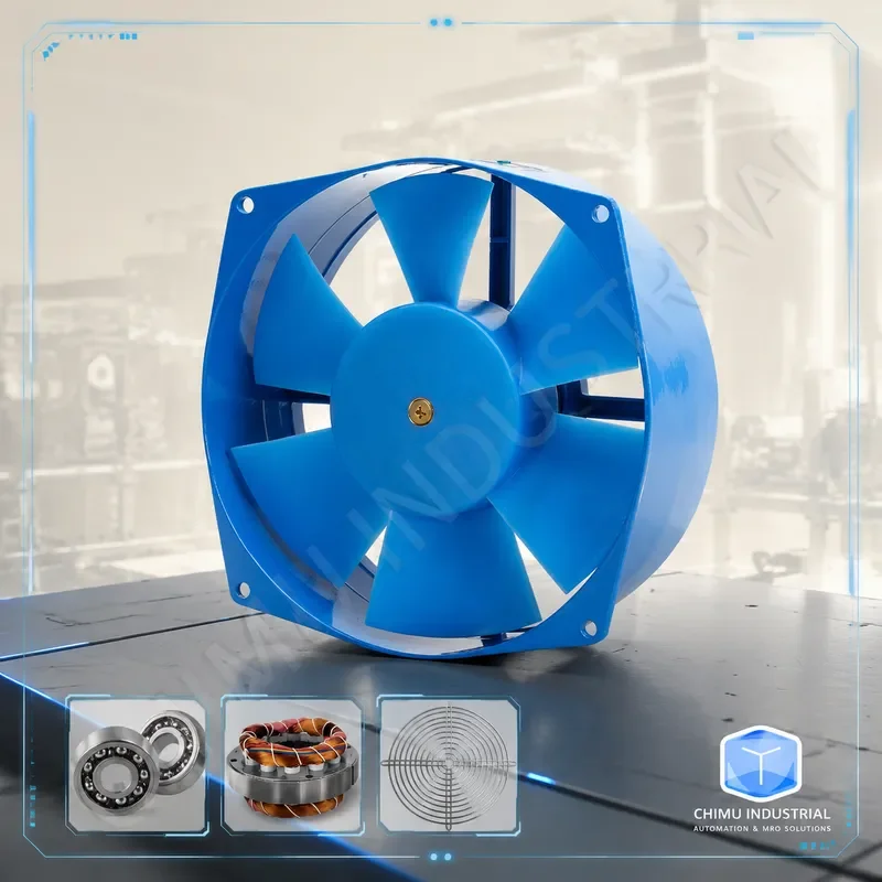 【CHIMU INDUSTRIAL】 200FZY2-D 4-D 7-D Axial Flow Fan 220V 380V 65W Copper Wire Cabinet Cooling Exhaust for Welding Machine
