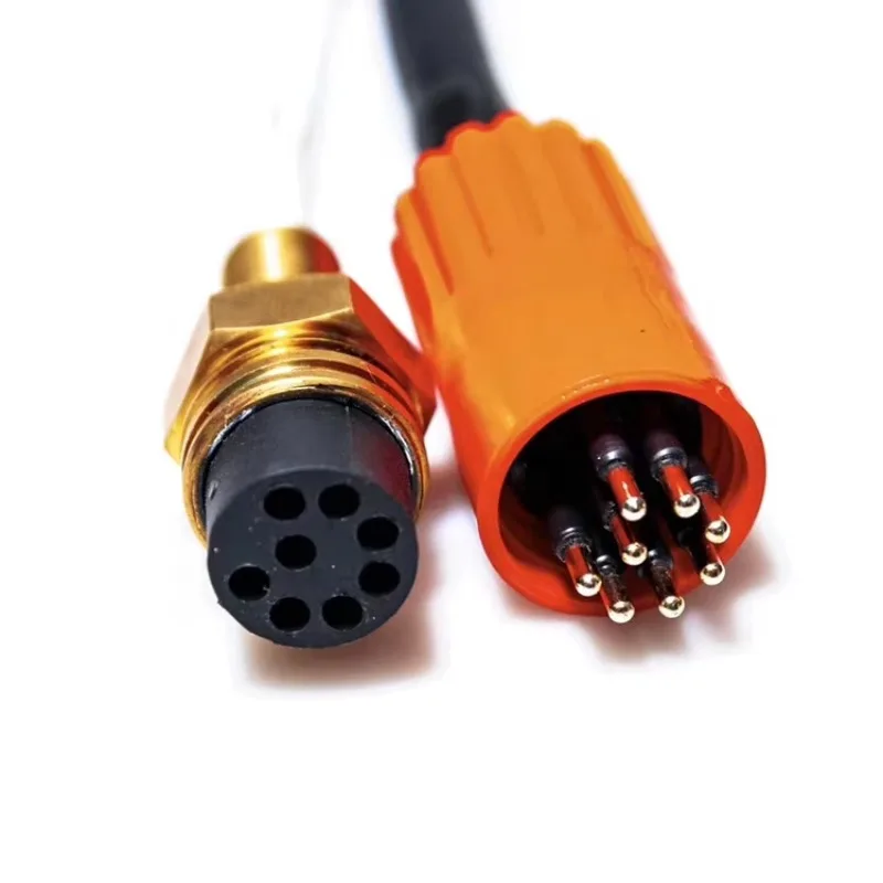 IP69k Subconn Micro Circular 8pin Female Bulkhead Male Inline MCBH8F MCIL8M Subsea Pluggable Wet Cable Rov Underwater Connector