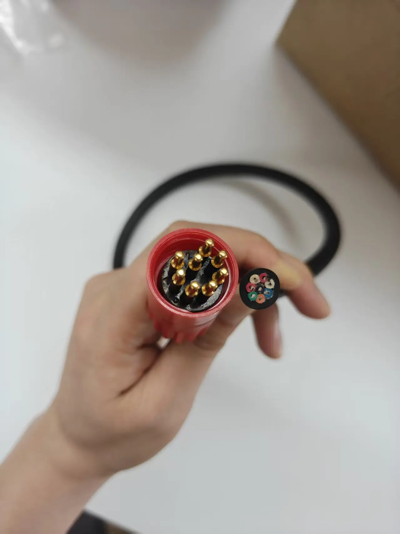 MCIL8M Micro Circular 8 Pin Pluggable Inline Cable Connector Wet-con Subsea Underwater Connectors for Ocean seismic systems