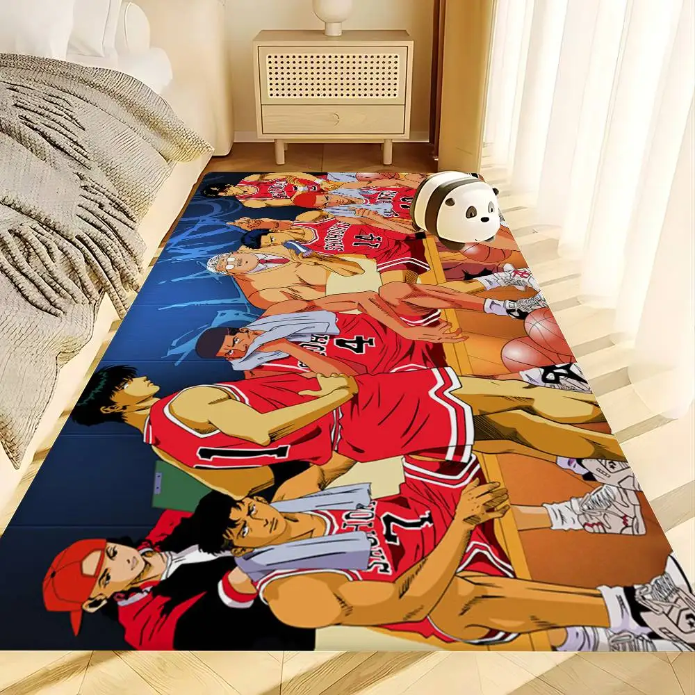 Basketball Anime S-Slam D-Dunk Bathroom Mat Room Bedroom Decoration Balcony Anti-Slip Doormat Living Room Welcome Rug
