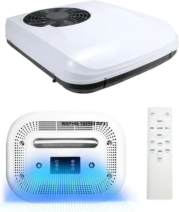 Hot Sale Universal Auto Parking Portable RV Electric Air Conditioner Kit Truck Caravan Rooftop Sinmanta 24V 2100W Retrofit