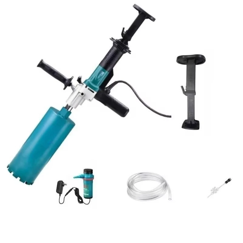 Brushless All‑Copper Cordless Hand‑held Water Drill 2100W High Power Wet & Dry Drilling Rig For Professional Construction Use