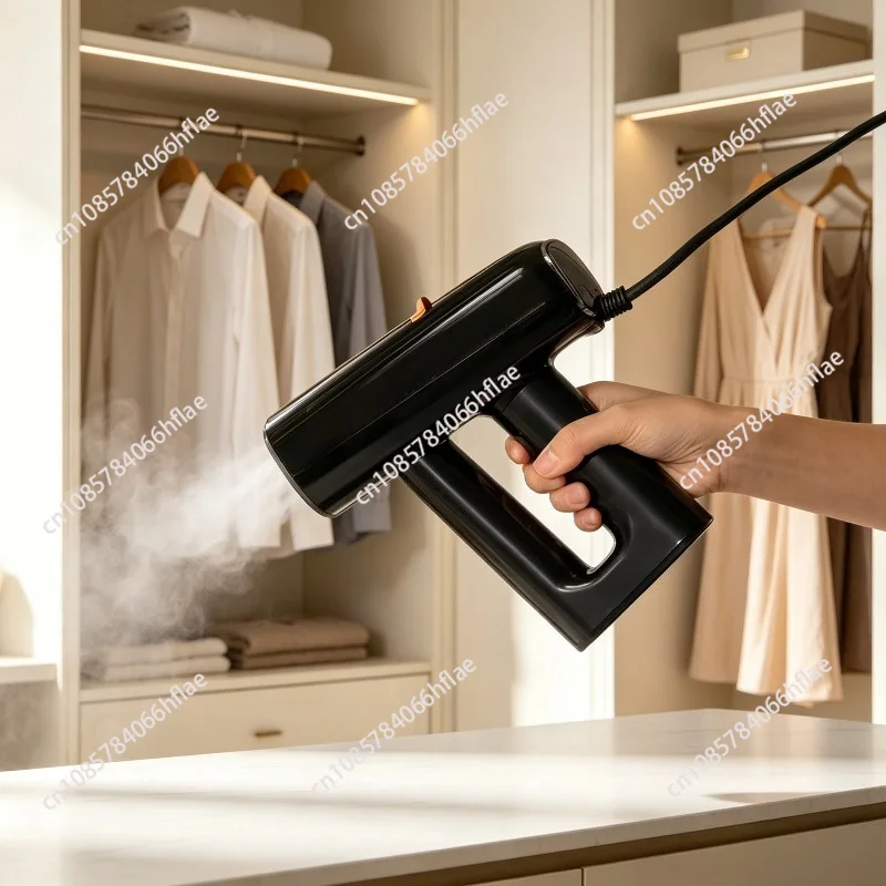 2100W Handheld Steam Iron 270ML Tank Suction Hanging Iron for Home Hotel Wrinkle Removal