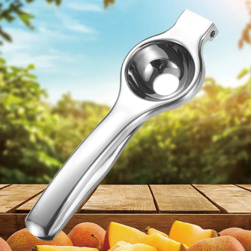 2026 Upgrade Manual Citrus Juicer 304 Stainless Steel Lemon Orange Press Efficient Hand Squeezer Extractor for Kitchen Home Use