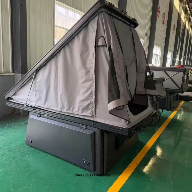New Style 4X4 Pickup Truck Canopy Roof Top Tent Compatible 2015 tundra 4th Gen tacoma  Bt 50 Camper Shell