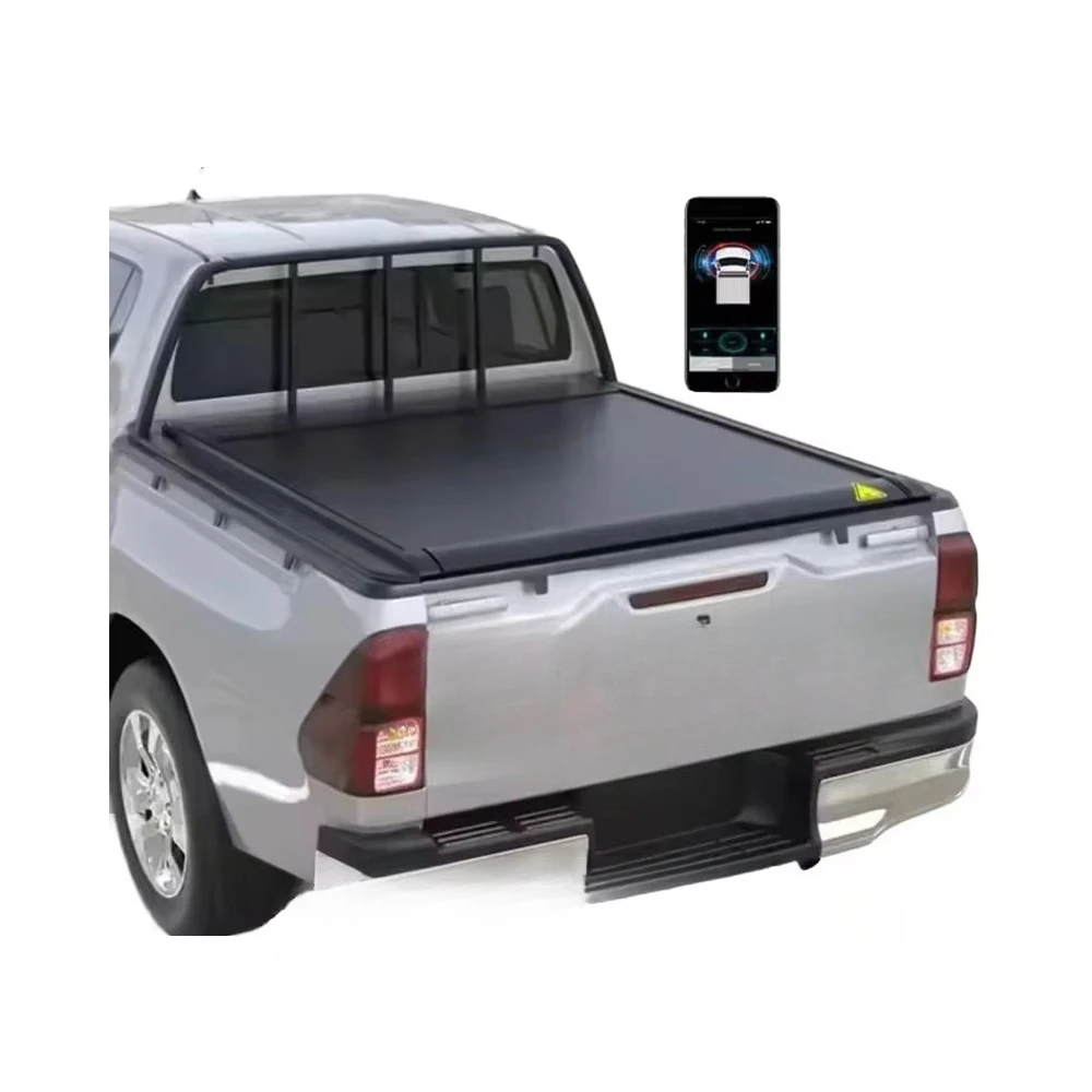 Electric Auto Pickup Roller Shutter Tonneau Cover for F-150 F150 ram 1500 Ram1500 GMC Silverado Sierra Colorado Tacoma Tundra