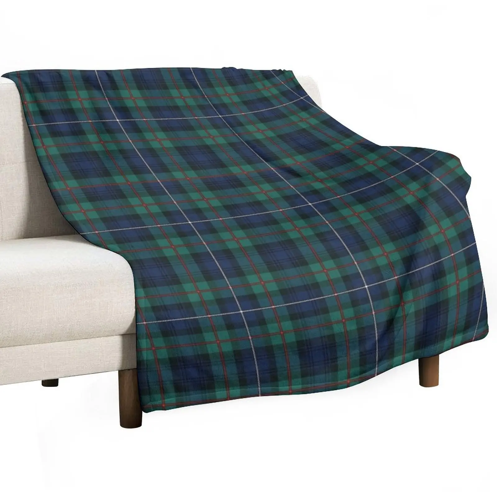 Robertson Plaid Tartan Pattern Throw Blanket Soft Beds Polar Sofas halloween Large Thermals For Travel Blankets