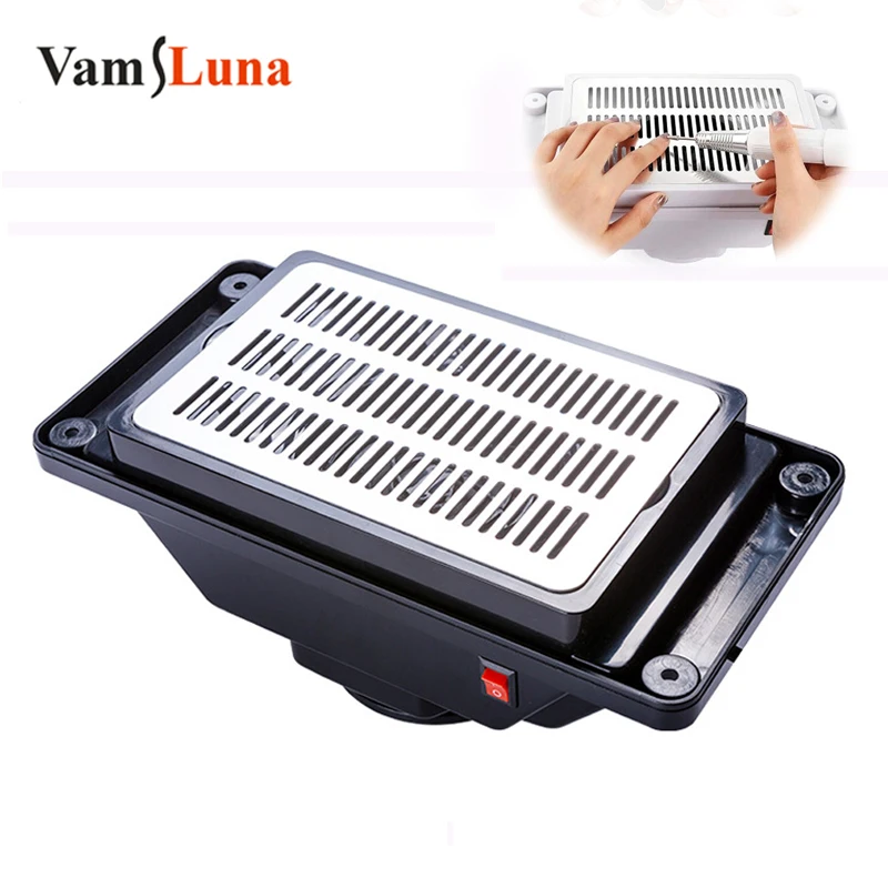 Desktop Inlay Nail Cleaner Nail Dust Collector Gel Nail Polishing Nail Polishing Salon or Home Use Nail Art Machine