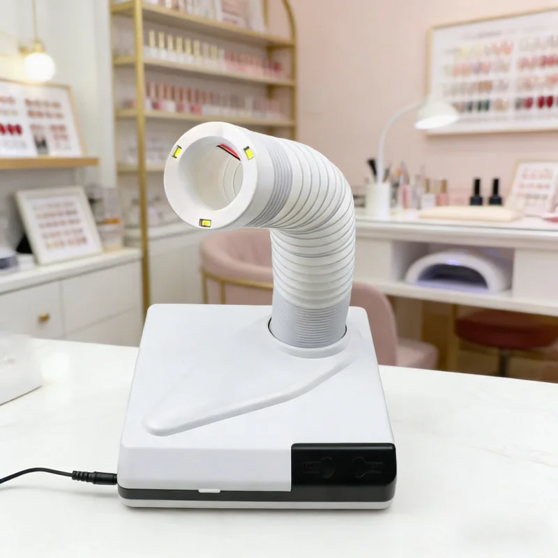 Nail Vacuum Cleaner Dust Collector Extractor Mini Desktop Dental Polishing Vacuum Cleaner Suction Machine For Nail Salon Use