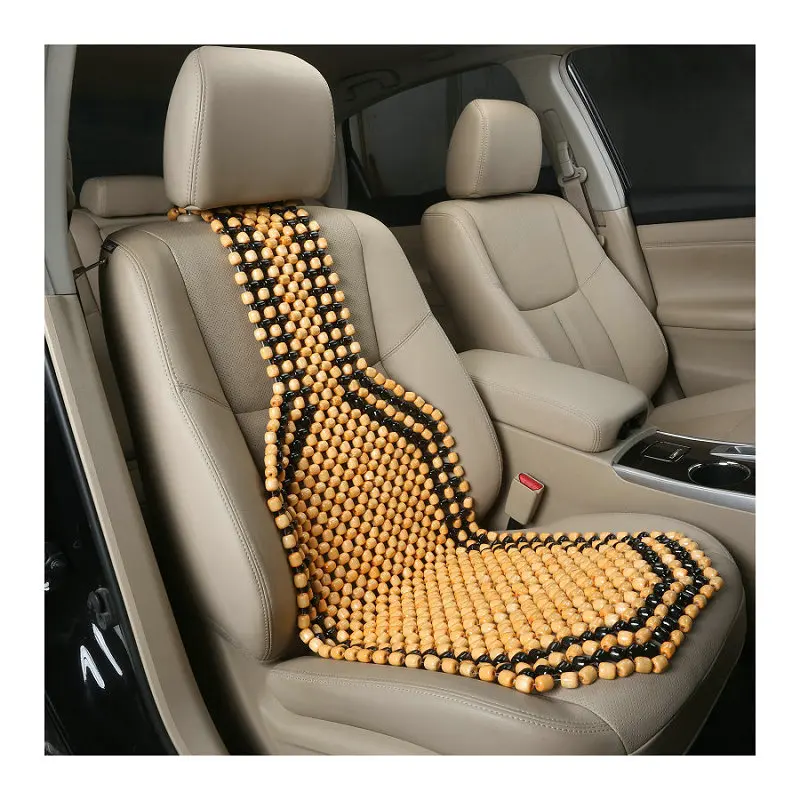 Car Summer Cushion Bead Seat Cover Universial for Car Auto Office Home Van Truck Bus Easy To Use Cool Car Supplies