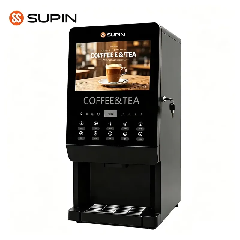 for SUPIN 410f Automatic Coffee Vending Machine SDK Compatible Instant Hot Drink Dispenser for Home Office Commercial Use