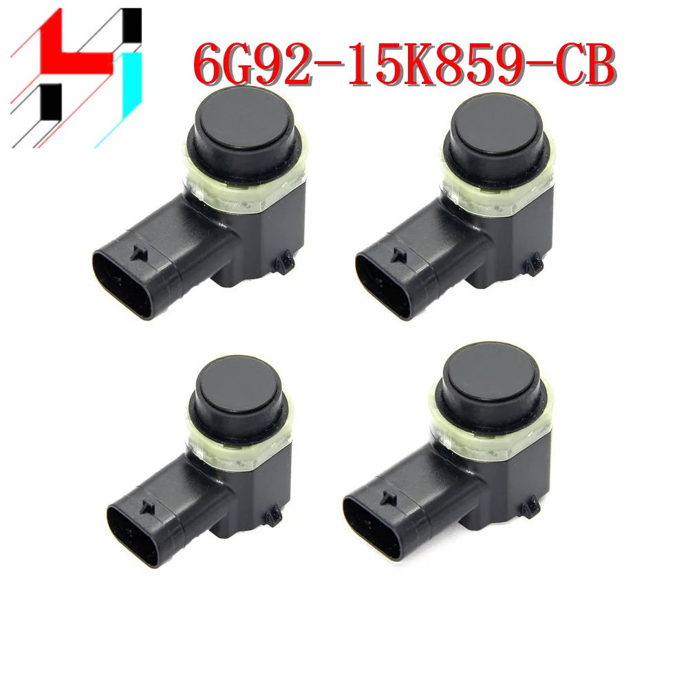 4pcs Parking Sensor PDC For Mondeo S-MAX 06-2011 6G92-15K859-AA 6G92-15K859-EC 6G9215K859EC 6G92-15K859-CB 6G9215K859CB