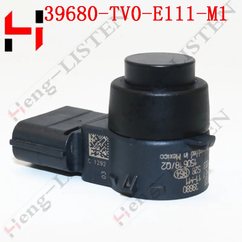 Car Parktronic 39680-TV0-E11ZE PDC Parking Sensor For Acura RLX CRV Civic 39680-TVO-E111-M1 Black Silvery