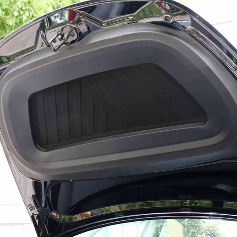 For Tesla Model Y Front Engine Hood Noise Reduction Mat Soundproof Cotton Pad Deadening Protective Cover 2018-2024
