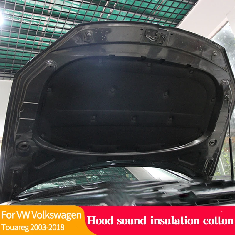 Engine Hood Insulation Pad For VW Volkswagen Touareg 2003-2018 Sound Deadening Mat Heat Shield Auto Accessories