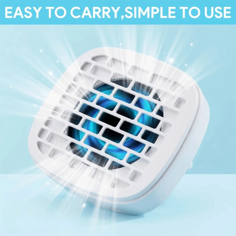 USB-powered Nail Dust Vacuum with Strong Suction Compact Desktop Nail Dust Collector Powerful Multi-colors