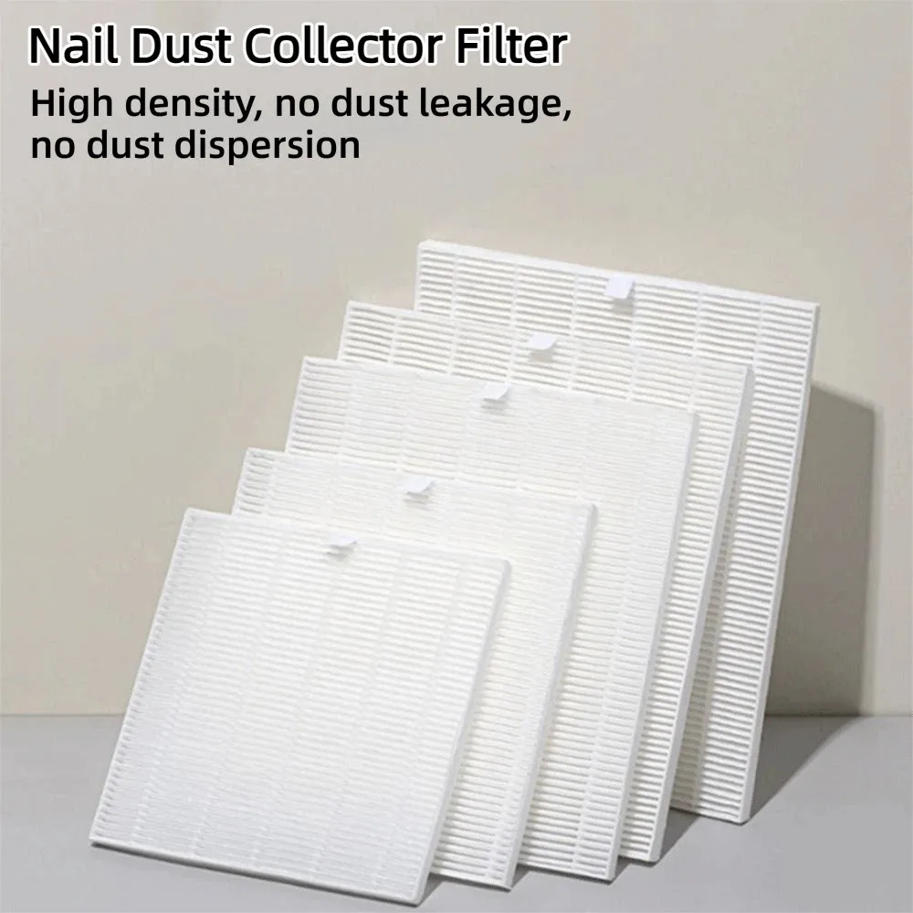 Replacement Nail Dust Collector Filter Multi-size Reusable Manicure Screen Plate Easy Clean Electric Dust Suction