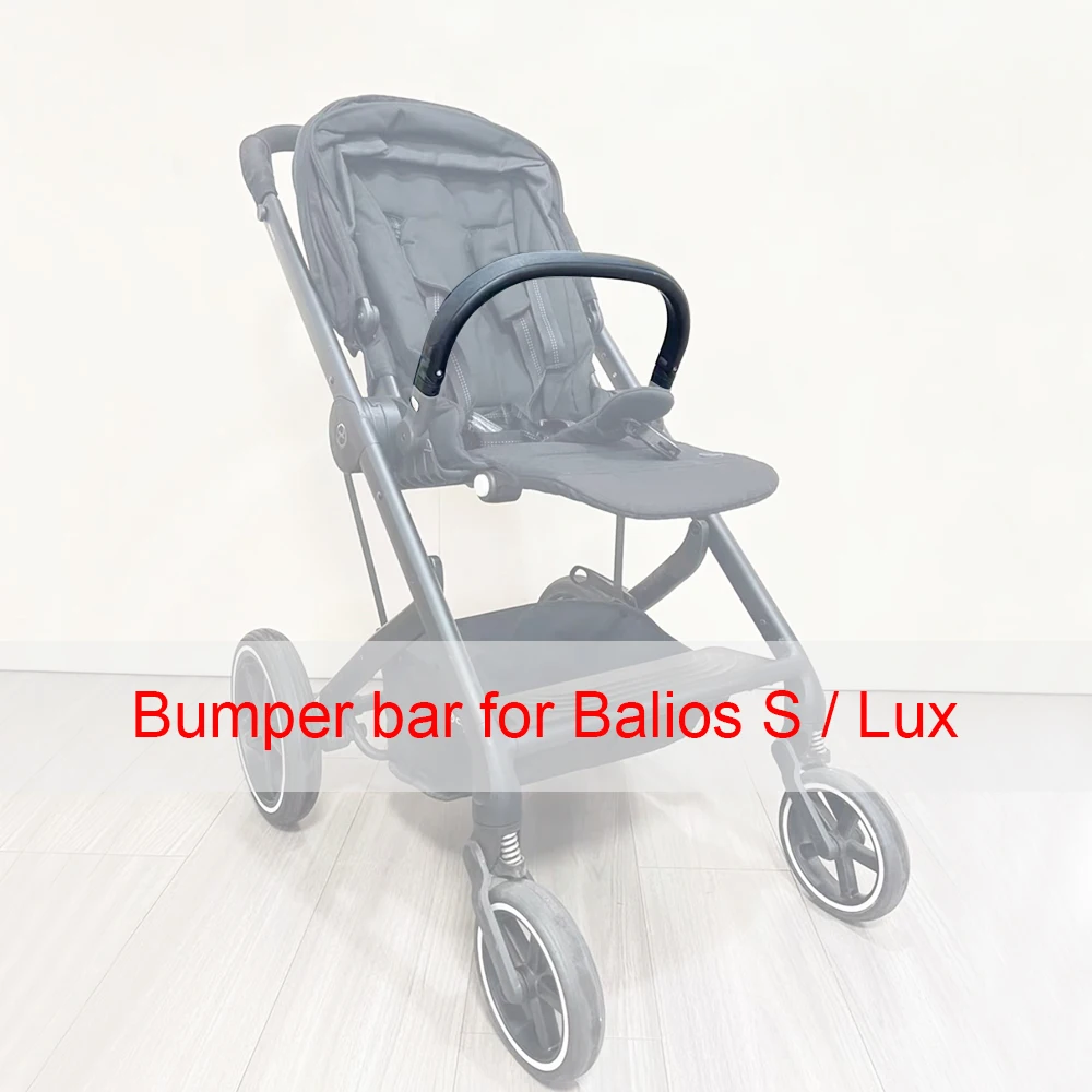 Leather Cover Stroller Armrest For Cybex Balios S Lux Bumper Bar Pushchair Adjustable Direct Replace Handrest Baby Accessoreis
