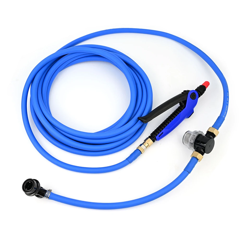 FOSHIO 13 Feet/26 Feet Tint Keg Hose with Impurity Filter Car Wash Detailing Pressure Tank Water Gun with Mist / Column Sprayer
