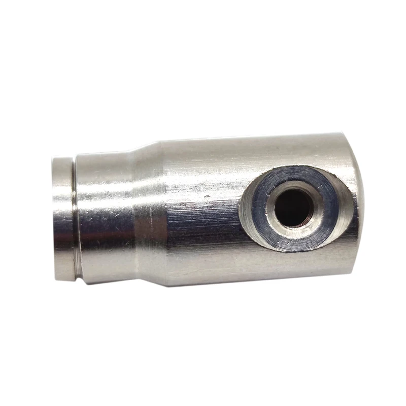 10 Pcs 3/8 Tube O.D Slip Lock With One Hole Fitting For Nozzle End Plug 3/16'' Thread For High Pressure Misting System Sprayer