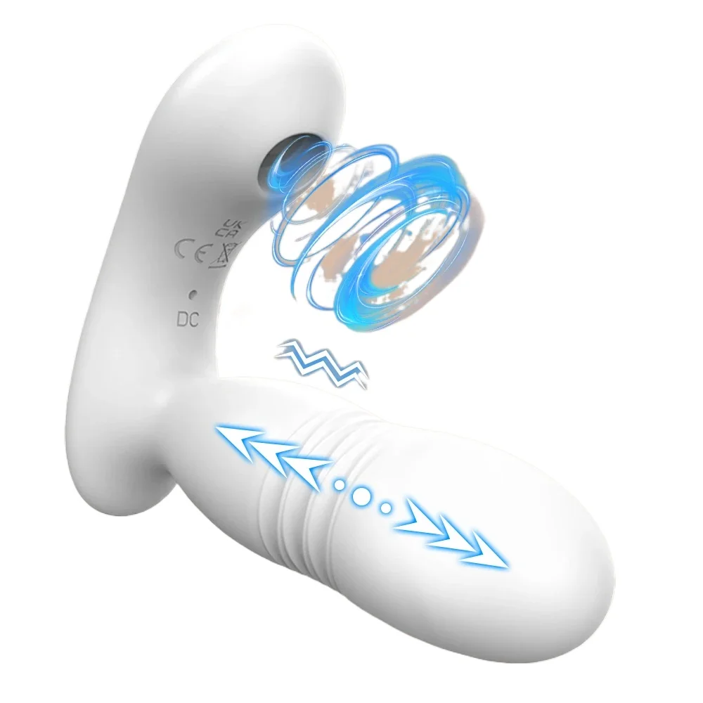 APP Vibrator Thrusting G Spot Vibrators & 9 Sucking Modes for Clitoral Nipple Stimulation Anal Sex Toys for Women Adult Sex Toy