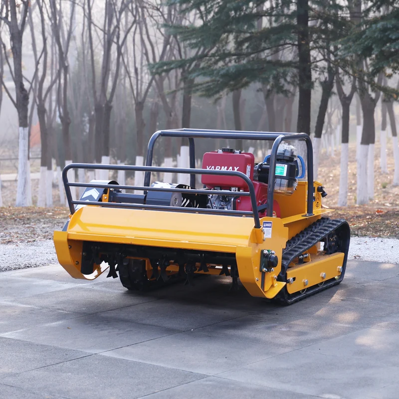 Customized High-Efficiency Brushless Mower Heavy-Duty Diesel Mower YARMAX Gas Mower with Three Start Modes flail mowers