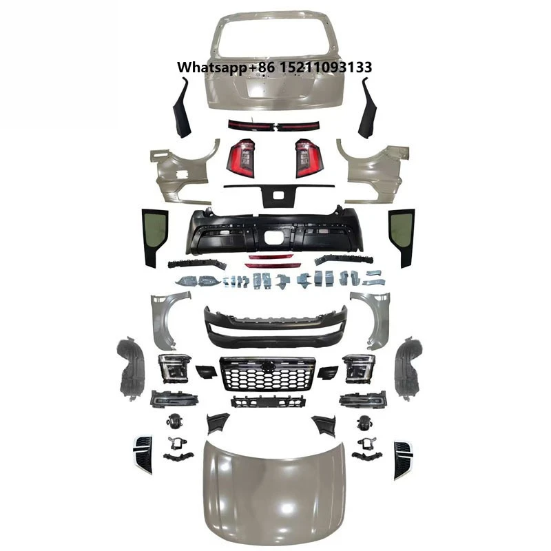Customizable PP+ABS Car Exterior Parts High Quality Full Body Kit Factory Direct Sale for Upgrade