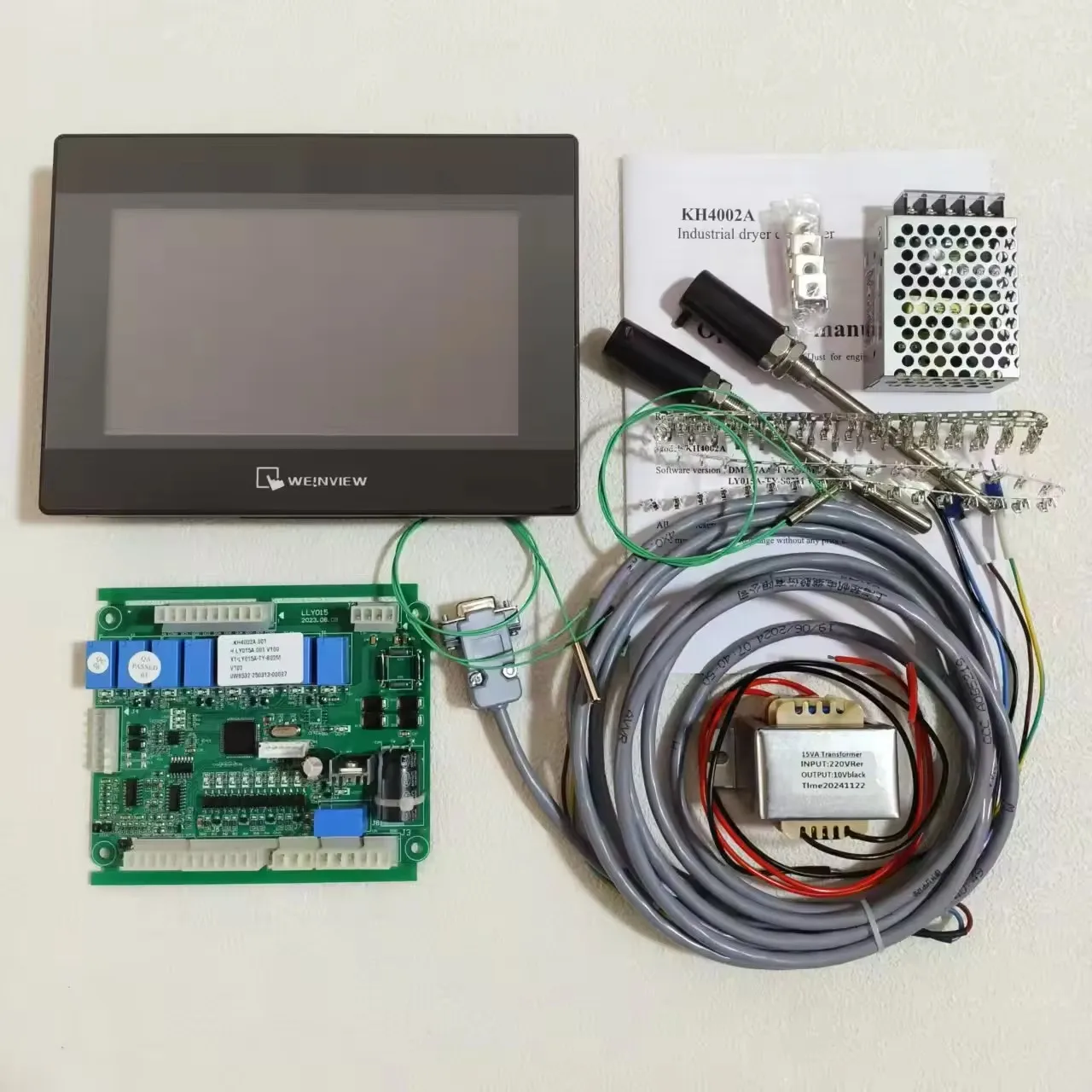 Hot Sale KINGRAY KH4002A Touch Screen Industrial Dryer Computer Board Controller for Hotel Use USB Powered English