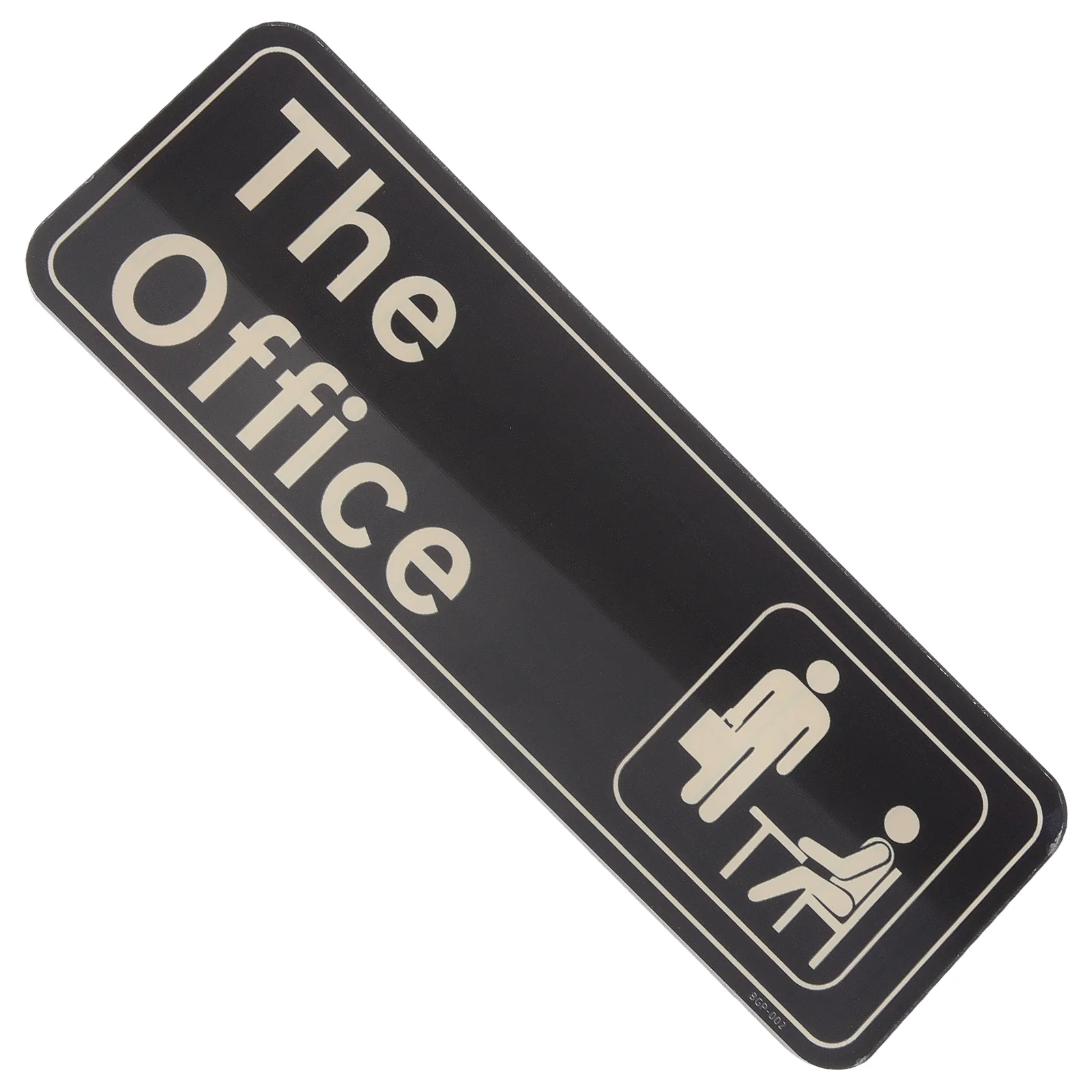 Office Room Doorplate Self-adhesive Office Door Sign Acrylic Office Room Sign Punch-free Door Sign Multiuse Door Indicator Decor