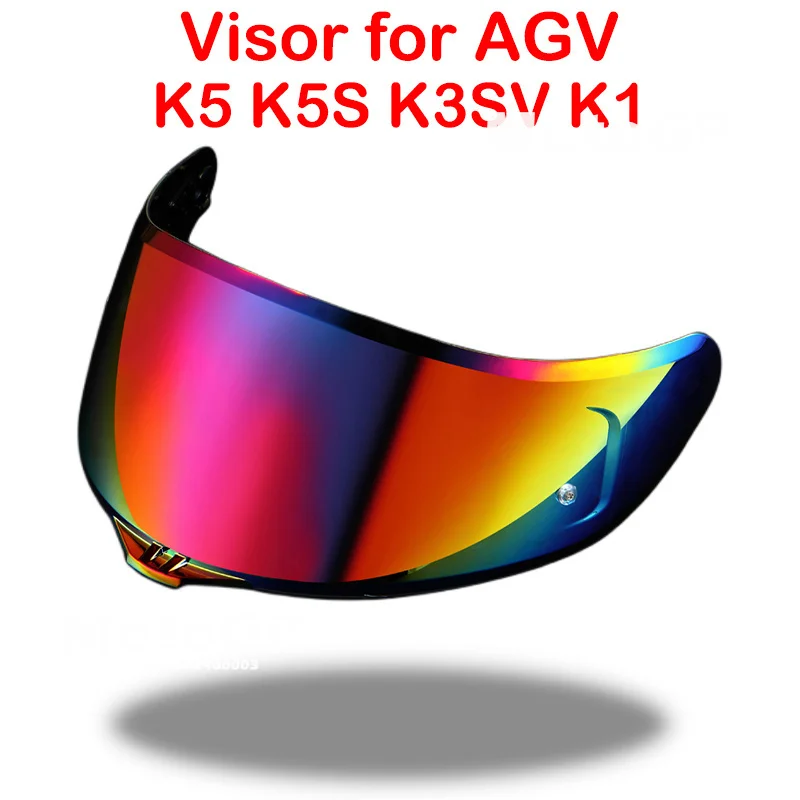 Helmet Visor for AGV K1 K3SV K5 Motorcycle Helmet Glasses Motorbike Helmet Discoloration Lens Night Vision Visor