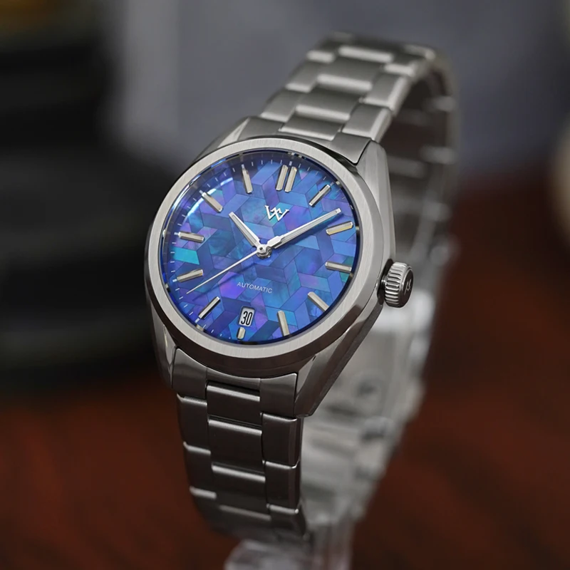WM Watch Automatic MechanicalNH35 Anti-Reflective 100m Water-Resistant Sapphire Crystal Case Welly Merck Watch WM231M