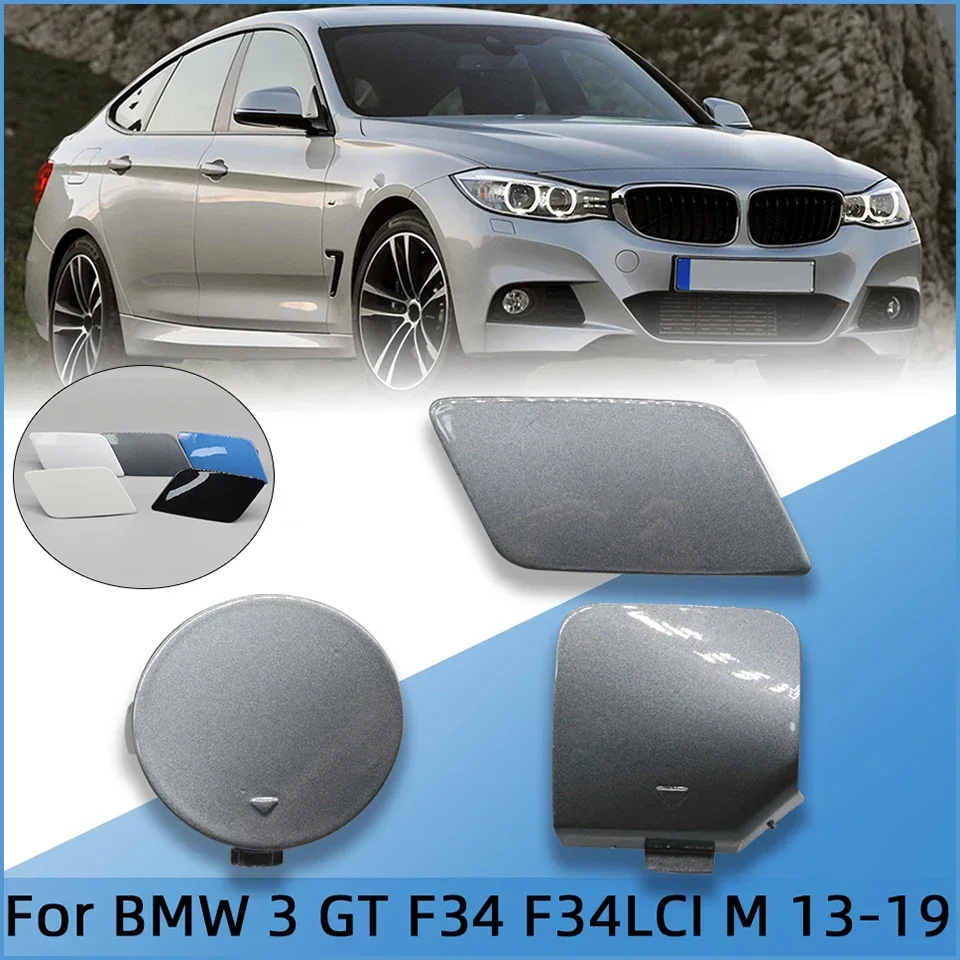 Front Rear Bumper Tow Hook Cover Cap Garnish For BMW 3 GT Gran Turismo F34 F34LCI M 2013-2019 Headlamp Washer Nozzle Shell