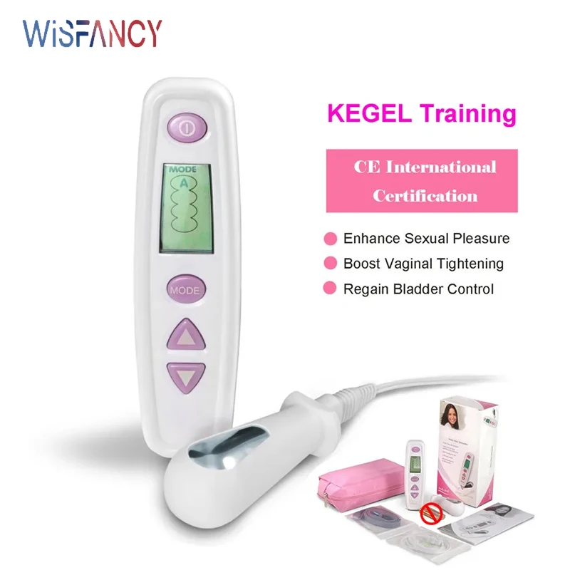 Kegel Exerciser Pelvic Floor Muscle Stimulator Vaginal Tightening Products Women Incontinence Sensation Tighten CE TENS/EMS