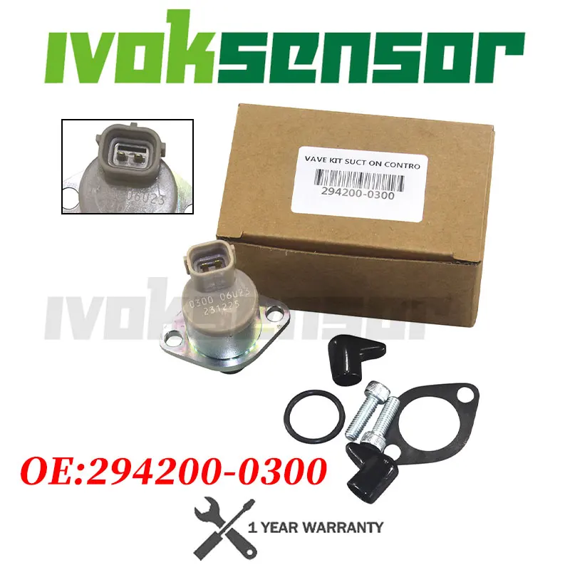 294200-0300 High Pressure Fuel Pump Regulator Suction Control SCV Valve For Toyota Avensis RAV4 Verso Dyna 2.0 2.2 D-4D D4D