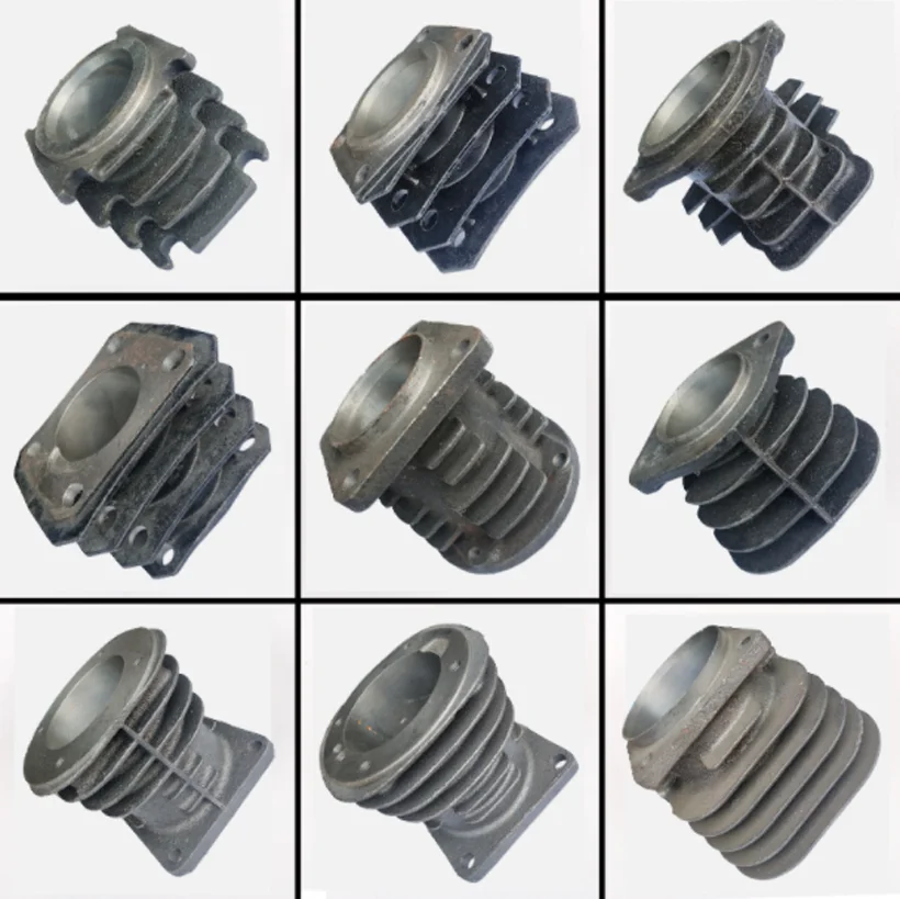 Piston Type Industrial High Pressure Air Compressor Pump Head Cylinder Head Air Compressor Head Air Pump Cylinder Accessories
