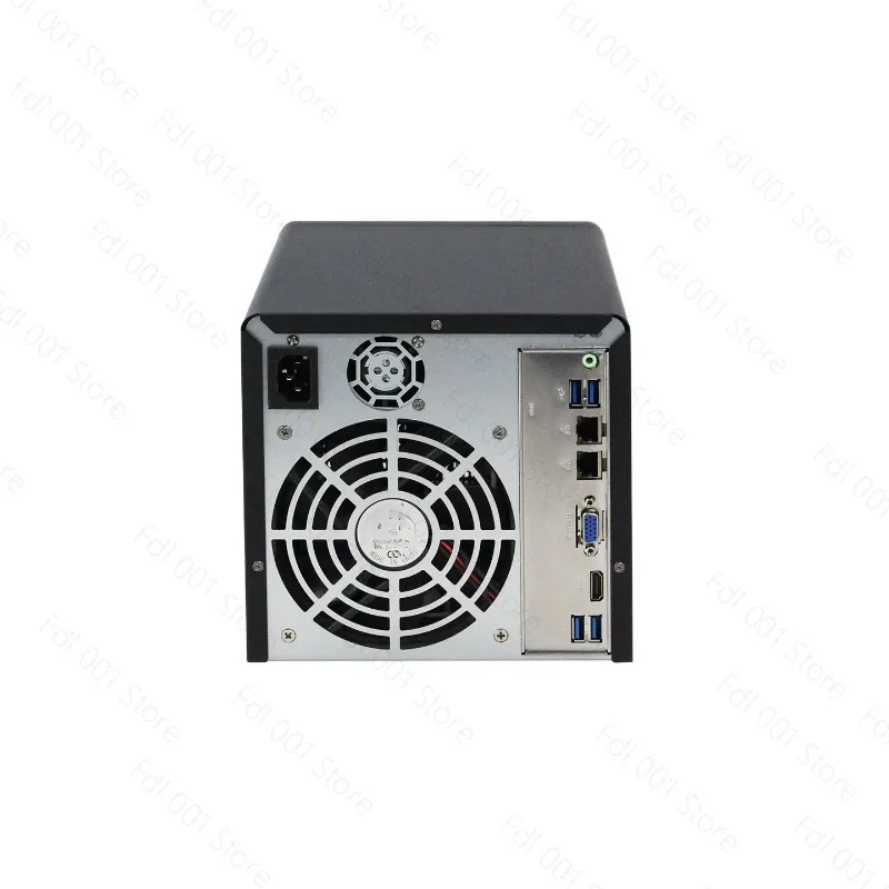 NAS-4 Network Storage Chassis, Cloud Storage Home To Build Online Office（No motherboard, no power supply）